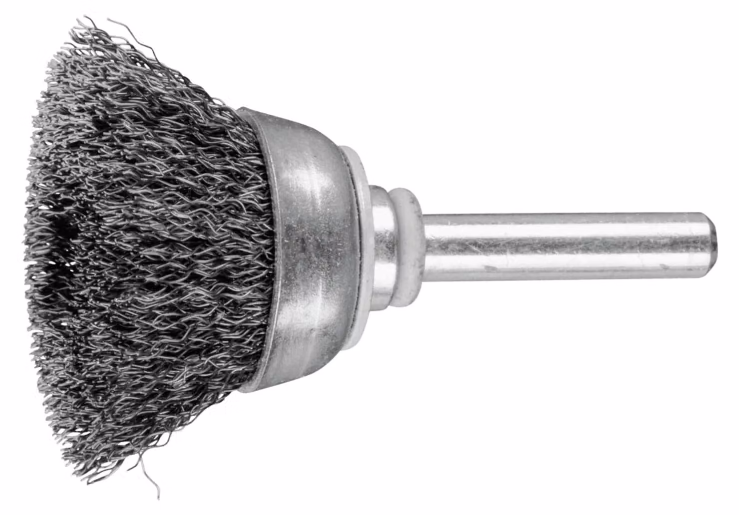 PFERD TOOLS Spazzola a tazza non annodata in filo d'acciaio TBU con albero