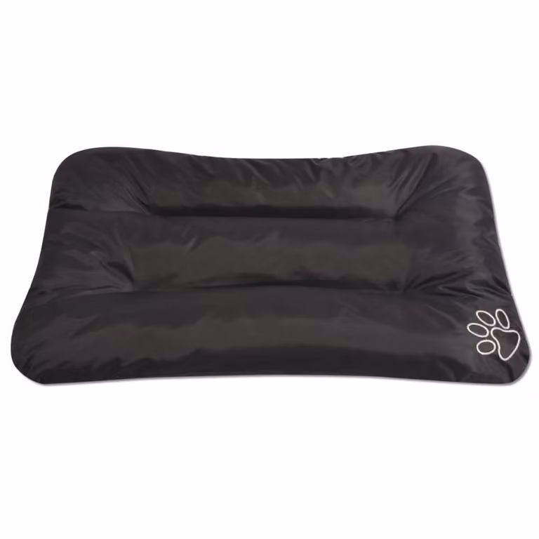 vidaXL Letto per cani taglia XXL Nero