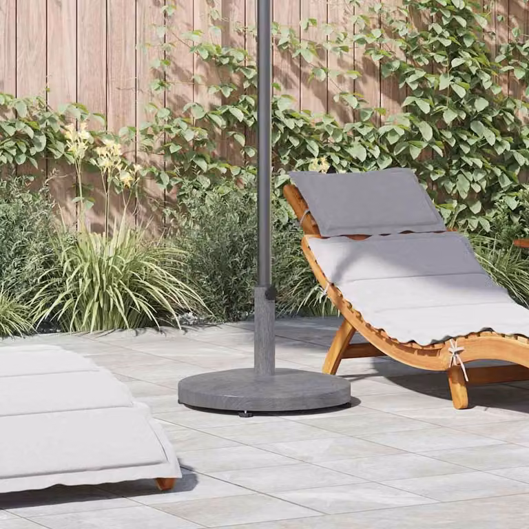 Maison Exclusive - Portaombrelli, 24,35 kg, effetto legno scuro, forma circolare