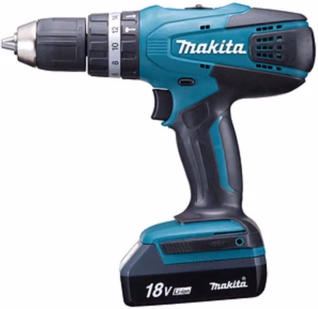 Makita Trapano con Percussione HP488D006 18V con 2 Batterie da 2,0 Ah