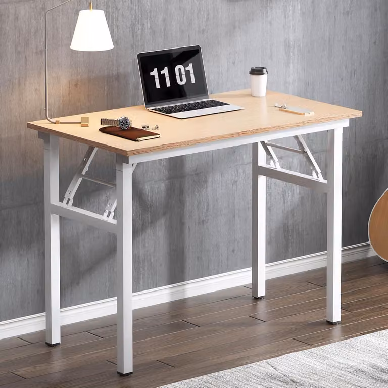Piccola scrivania pieghevole 80x40 cm Scrivania per PC Scrivania per ufficio Scrivania ad angolo Home office