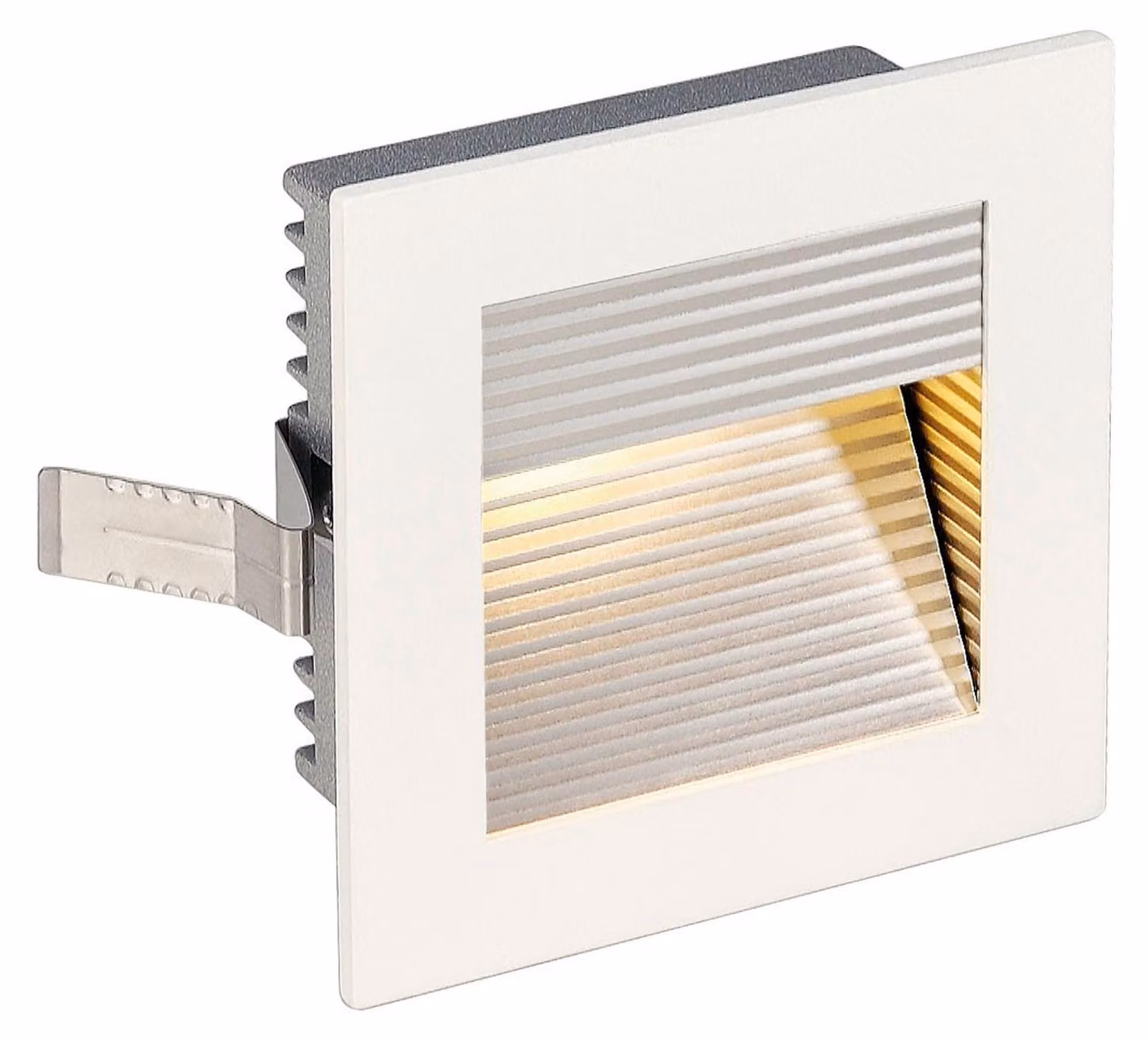 SLV FRAME CURVE Luce da incasso LED, angolare, bianco opaco, bianco caldo LED