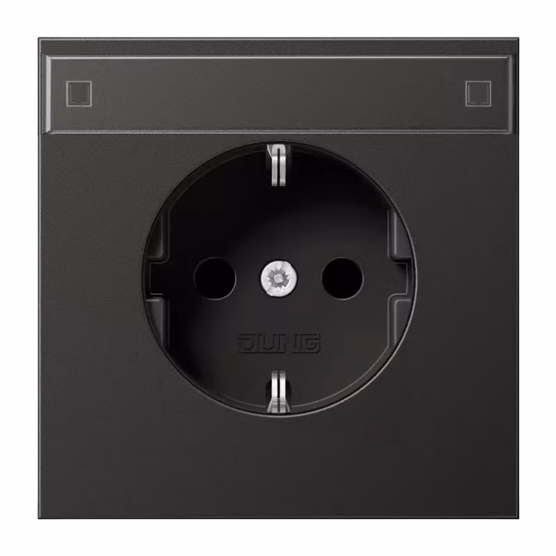 Presa Jung AL1520KINAAN SCHUKO® 16 A 250 V ~ antracite (alluminio verniciato)