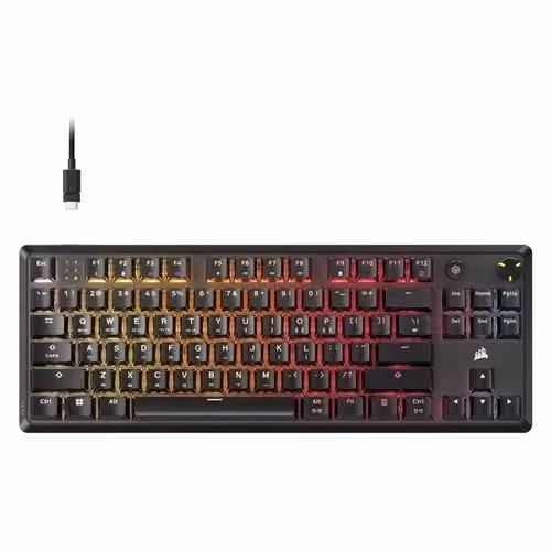 Tastiera Gaming Meccanica Corsair K70 Core TKL RGB Wired Black QWERTY IT – 3