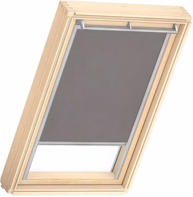 Tenda filtrante manuale per finestre da tetto VELUX RFLCK044161S, colore grigio/argento, L 55 cm x H 98 cm