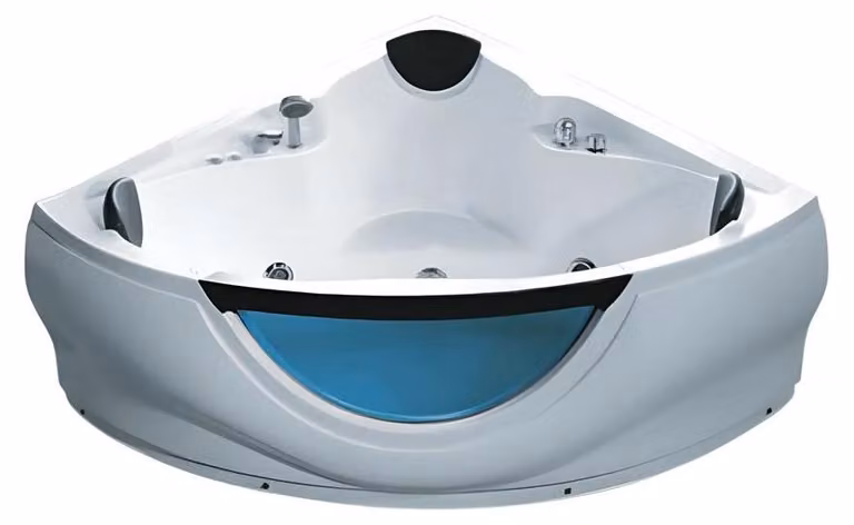 Hydromassagewanne Massagebecken Whirlpool Blubberbad Spa-Bad 150x150 cm