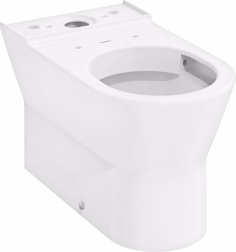 hansgrohe EluPura Original S WC au sol, HygieneEffect, pour réservoir de chasse, sortie horizontale/verticale, AquaChannel Flush, 360x640mm, 62012450, 62012450