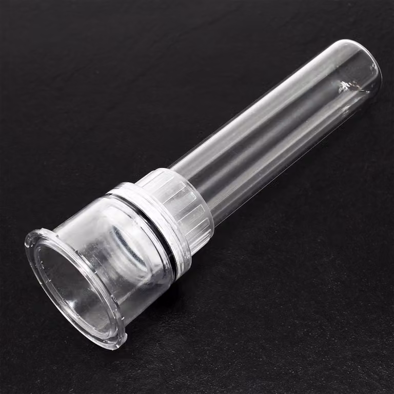 Ricambio SunSun per chiarificatore per laghetti CUV-111 - manicotto in vetro di quarzo - trasparente - per laghetti, lampada UV, filtro, accessori per filtri UVC per laghetti
