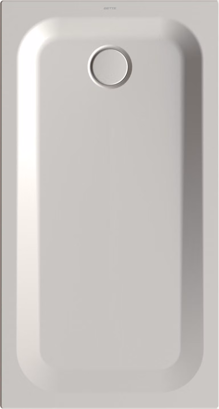 Receveur de douche rectangulaire BetteUltra avec support de baignoire minimum, 1300x700x35mm, 5784-423T1, 5784-423T1