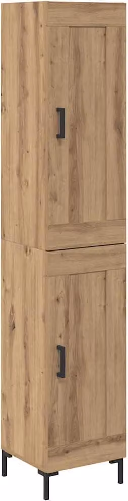 Credenza Rovere artigianale 34,5 x 34 x 180 cm