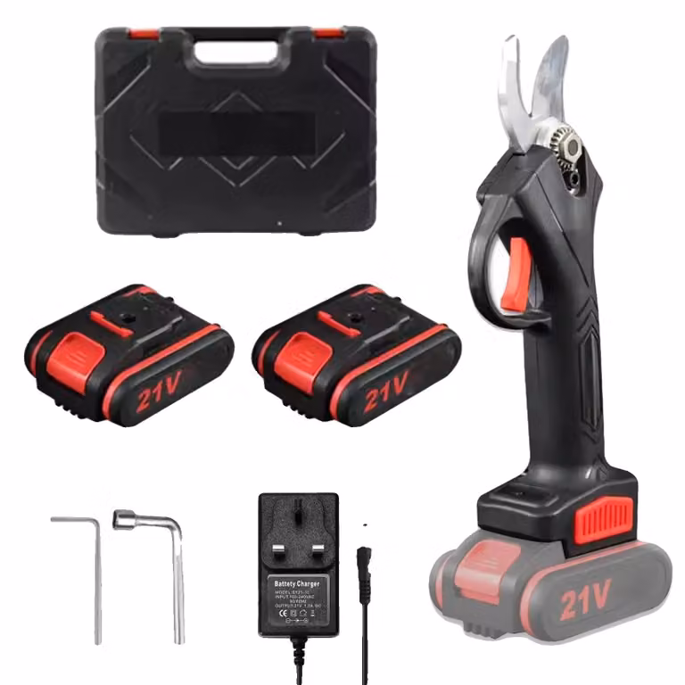 Potatore elettrico, motore brushless, design senza fili, colore nero