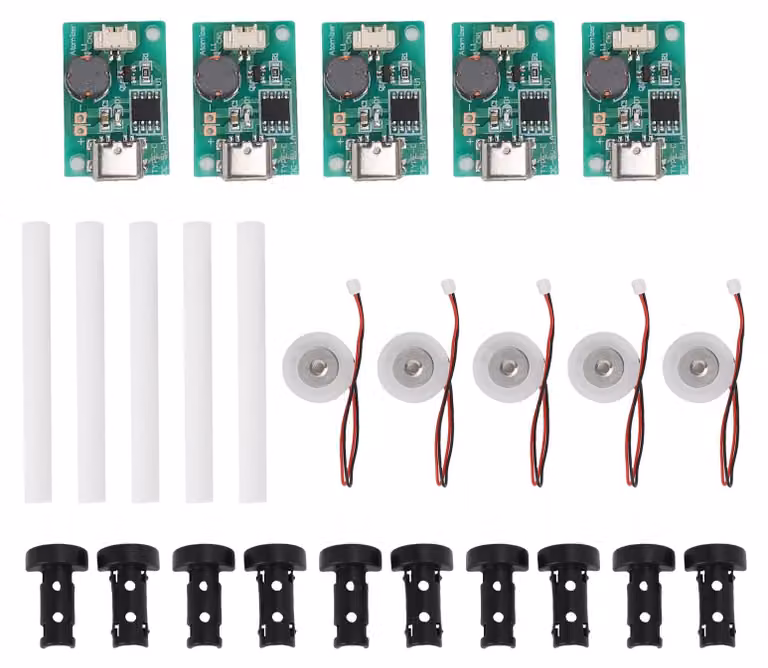 5 moduli per atomizzatore a ultrasuoni, umidificatore USB multifunzione