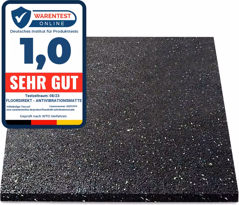 Tappeto antivibrazioni Tappeto antisdrucciolo Ammortizzazione antisdrucciolo resistente allo strappo, spessore 5 mm 62,5x450 cm