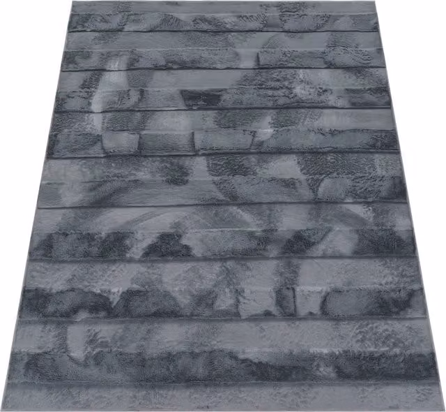 Tappeto in ecopelliccia Arnia antracite L: 160 cm, P: 220 cm – 1