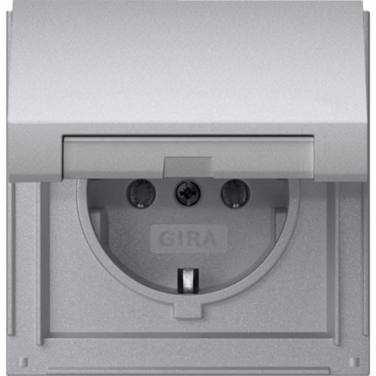 GIRA 445465 SCHUKO KD Gira TX_44 F Alu (445465)
