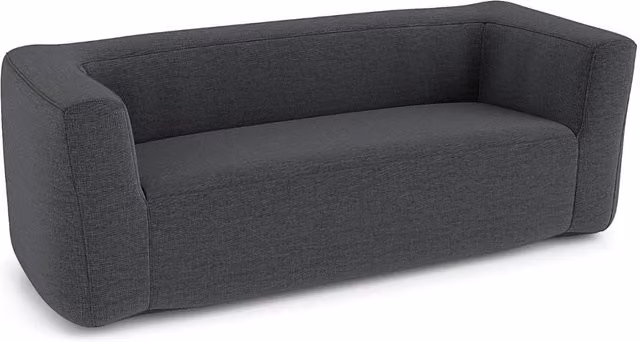 Divano gonfiabile doppio 184 x 79 x 67 cm comfort ottimale braccioli larghi atmosfera accogliente poliestere grigio 20_0017239