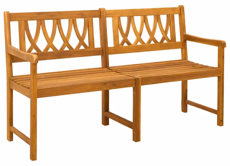 Panchina da esterno Naturale 150 x 55,5 x 90 cm