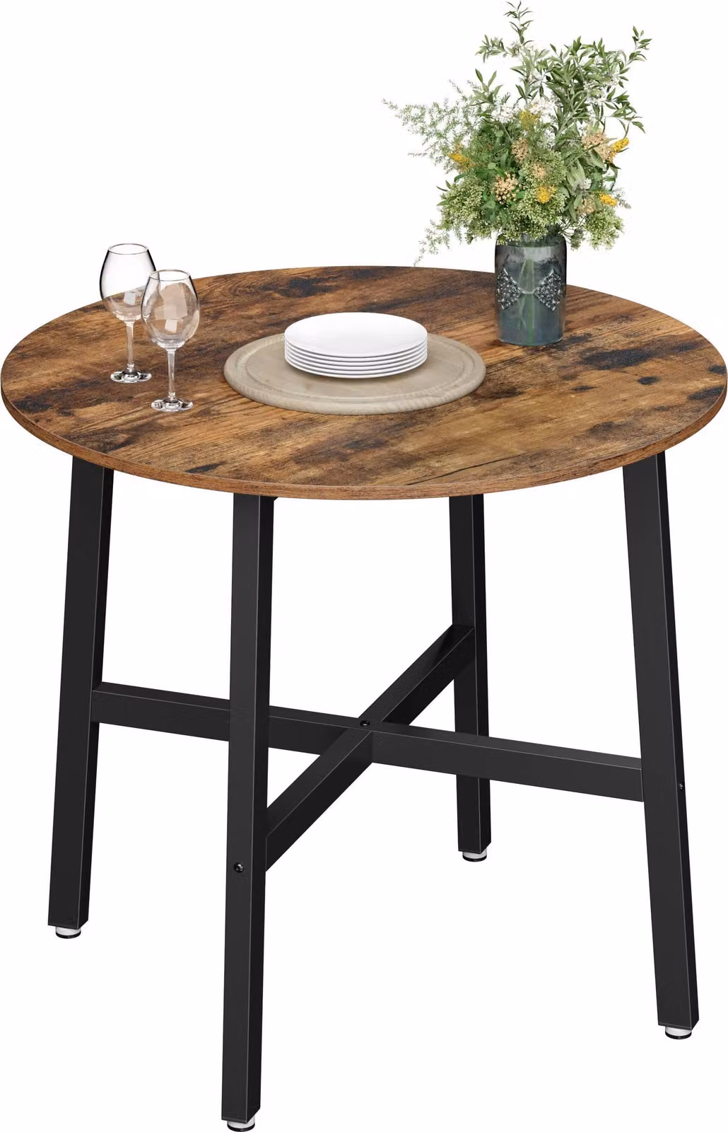 Tavolo da cucina rustico LOFT 80 cm