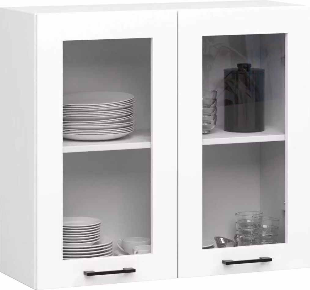 Vetrina superiore 80 cm VERMINA - bianco