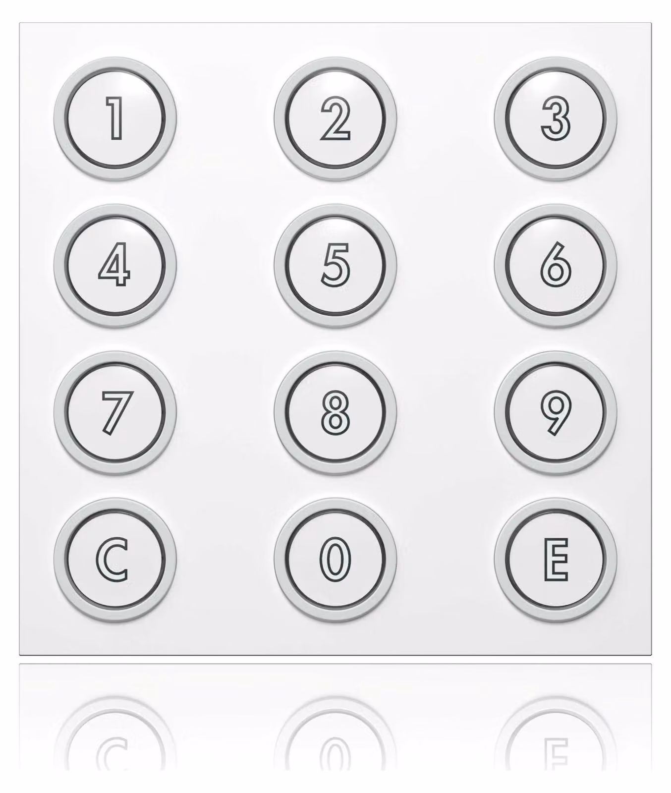 Modulo di codifica RITTO Doorman bianco 1876470
