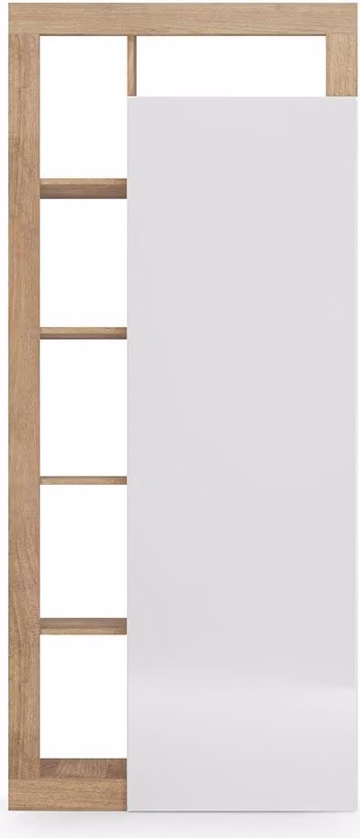 Armadio a 2 ante con specchio Hamburg - H210 cm