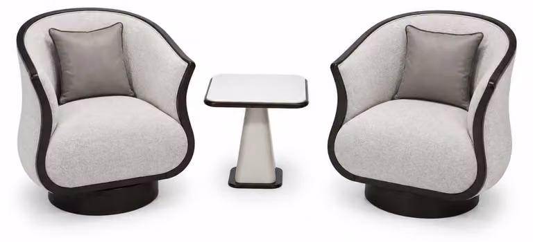 Divano componibile 1+1 posti, tavolo da salotto, design moderno, set completo