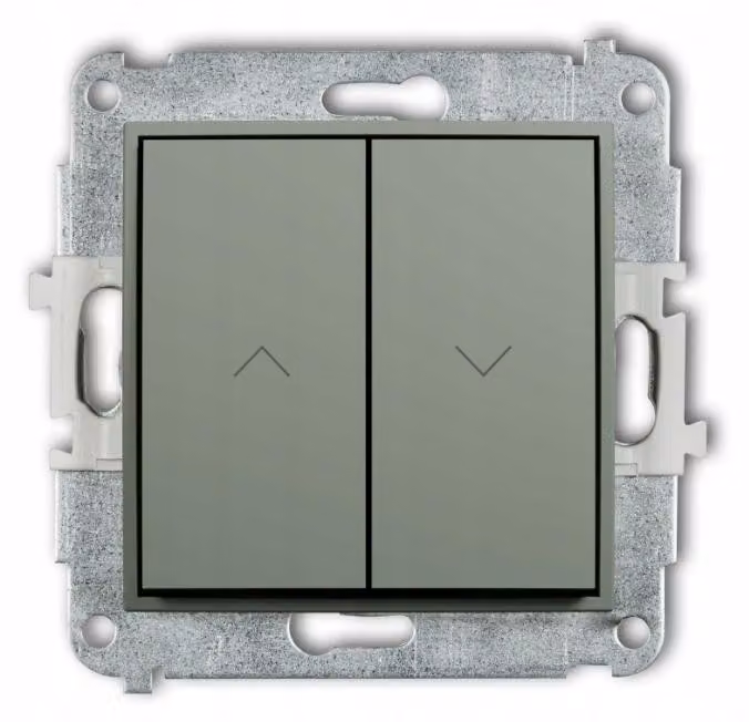 KARLIK MINI Interruttore minimalista per tende a rullo, modello Salbei
