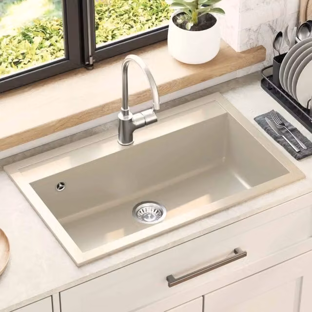 Lavello Granito 795 x 505 mm Beige 42028390
