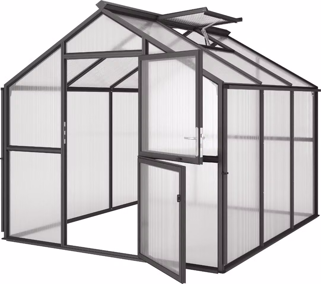 Serra KGT "Novum III" grigio antracite 8,4 m² 10 mm HKP