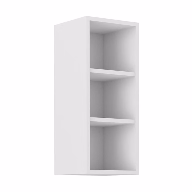 Armadietto superiore aperto SABRYA - larghezza 30 cm, bianco
