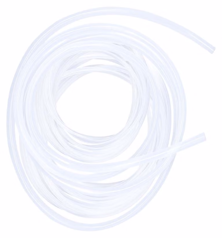 Tubo in silicone trasparente, diametro interno 1,6 mm, diametro esterno 3,2 mm, adatto per uso alimentare