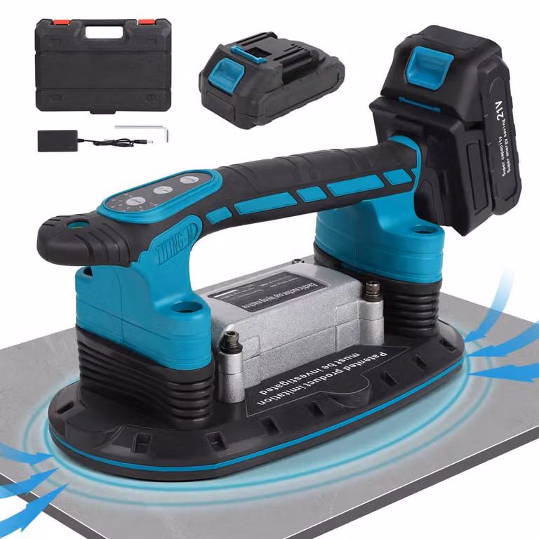 Macchina per piastrelle elettrica - 21V, 6 velocità - 24000 giri/minuto, vibrazioni - Modello portatile
