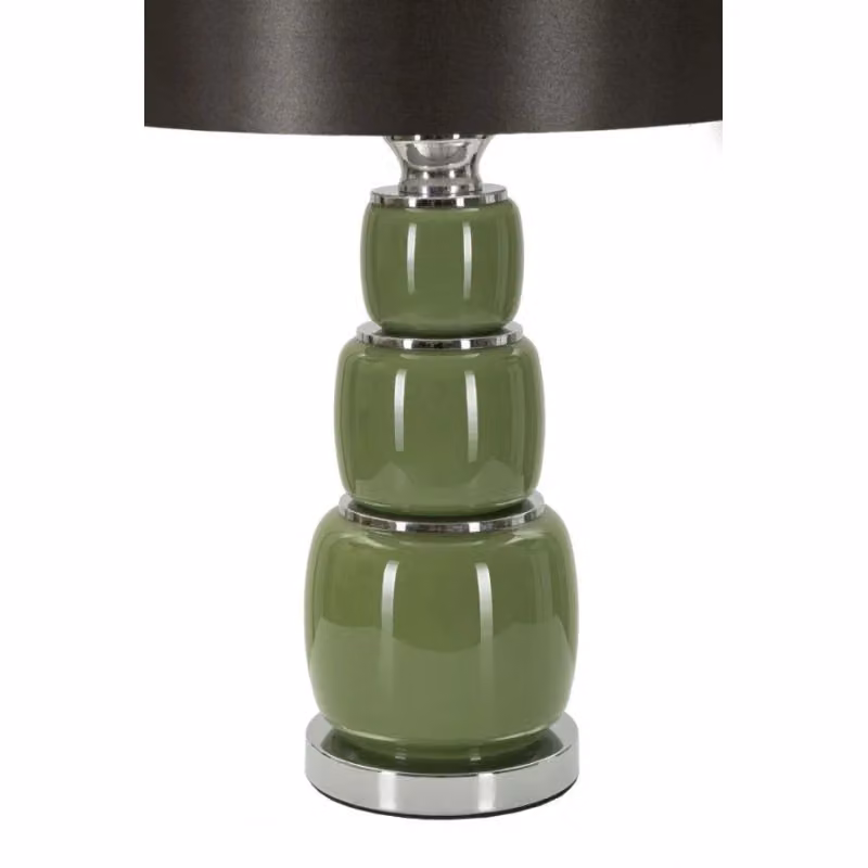 Lampada da tavolo Eva Three di Mauro Ferretti, colore nero, H 57 cm x ø 33 cm – 2