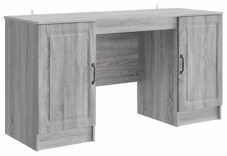 Scrivania Grigio Sonoma 142,5 x 50 x 75 cm Legno ingegnerizzato