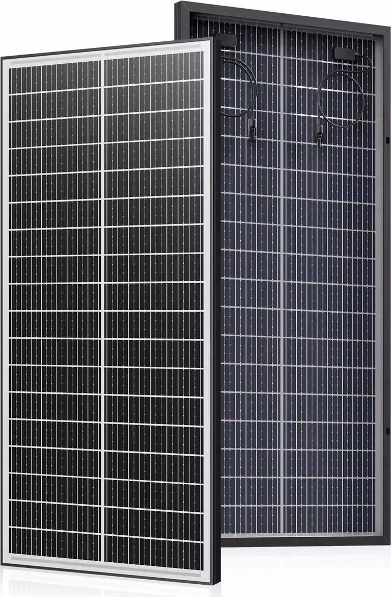 Pannello solare, alta efficienza monocristallino, compatibilità indipendente dalla rete, 100 W (100 W x 1)