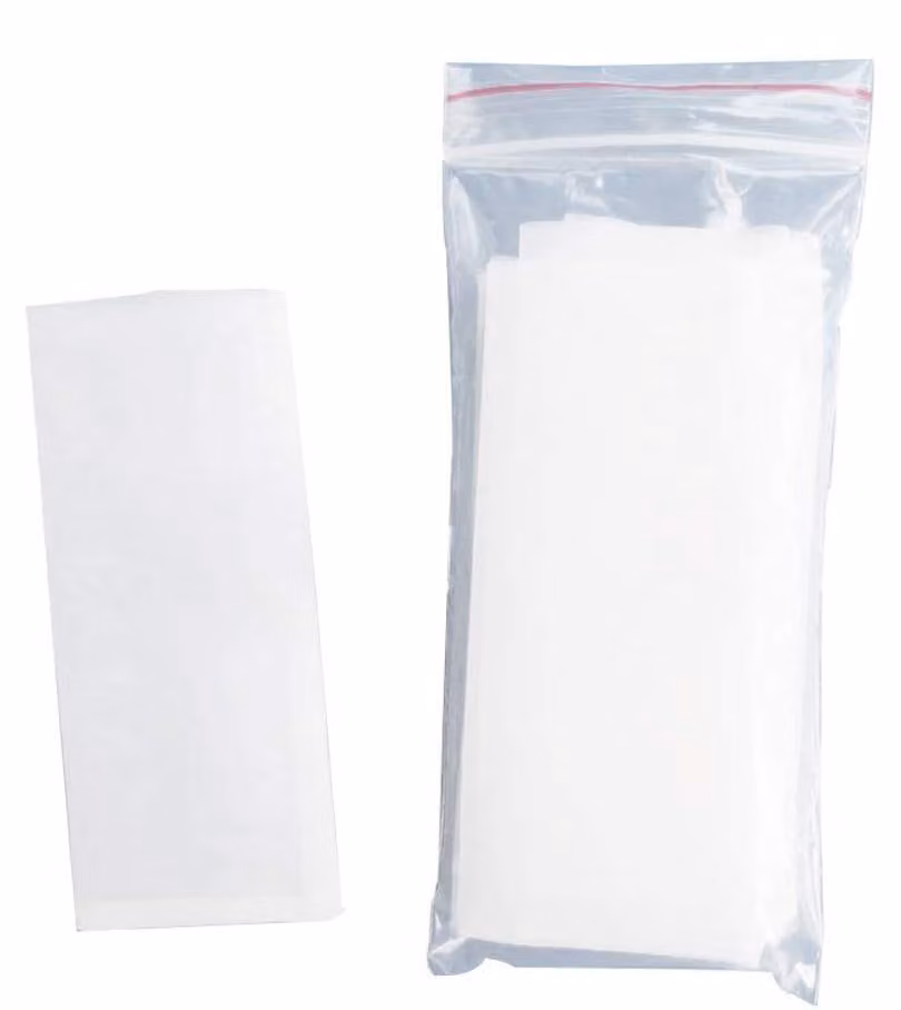 Sacchetti in nylon, spessore 25 µm, dimensioni 6,35 x 10,16 cm, confezione da 10 pezzi