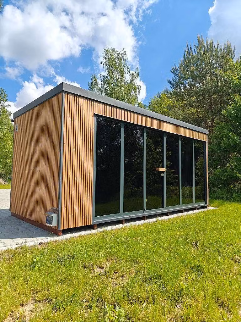 GardenAndPools Sauna da giardino Lamelia 6m con doga