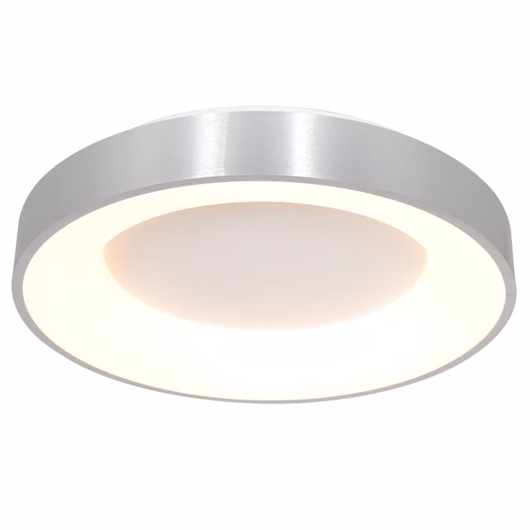 Plafoniera - argento - Ringlede -  plastica metallo - Ø 48cm - LED - 2563ZI - Steinhauer