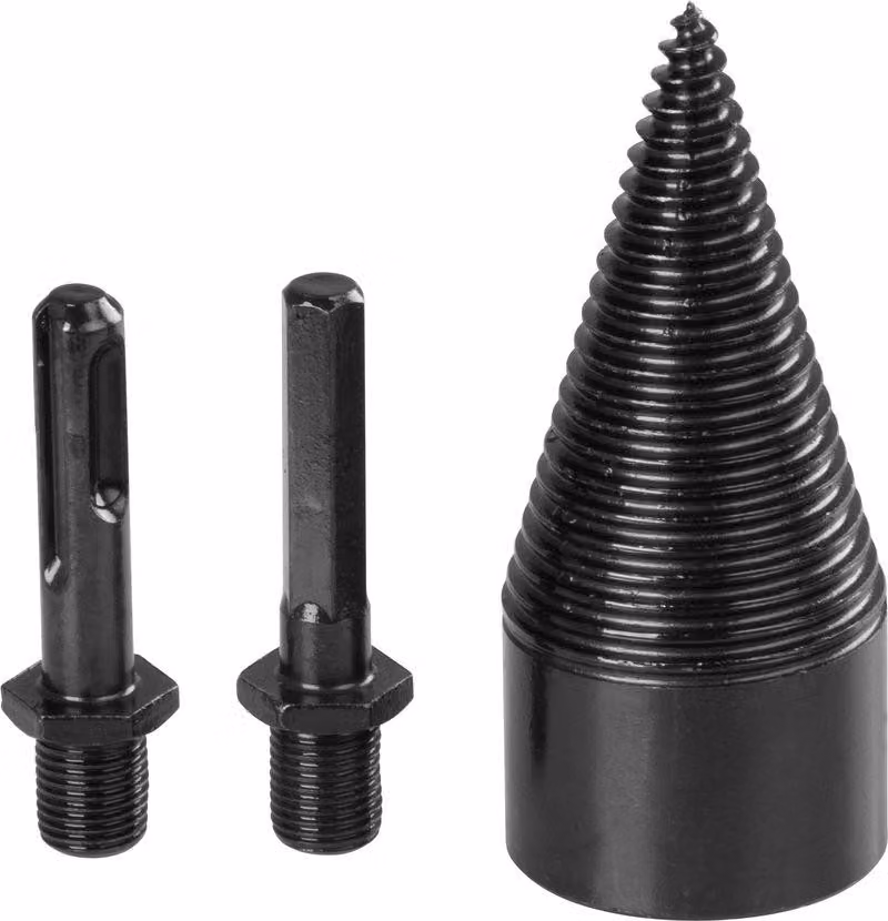 Mandrino Strend Pro, cuneo spaccalegna, conico, 42 mm, adattatori HEX 1/2" e SDS+, per legno