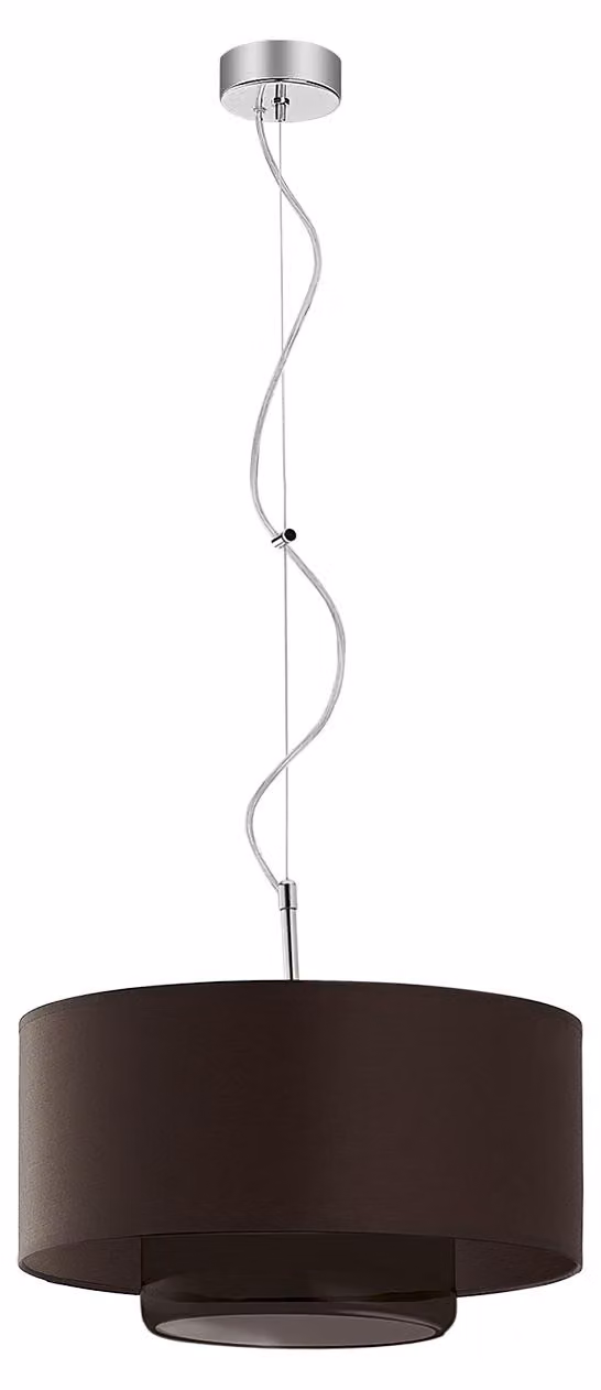 Lampada a sospensione AVEO Venge 1xE27x40W in tessuto, dimensioni: 80x35x35 cm, IP20, Jupiter