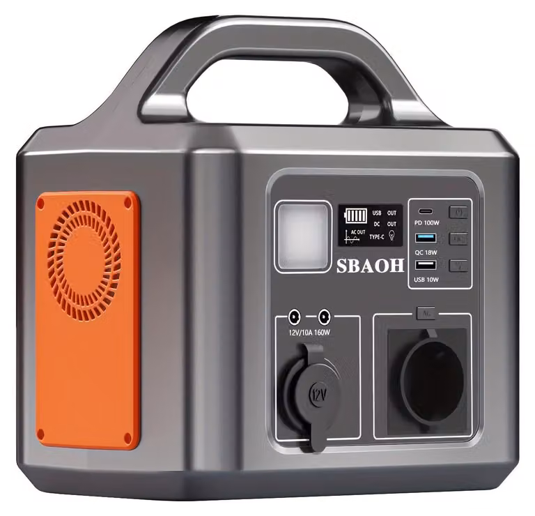 Centralina portatile di alimentazione - Power bank - Batteria esterna - Alimentazione di emergenza - Batteria per uso professionale - Potenza: 600W