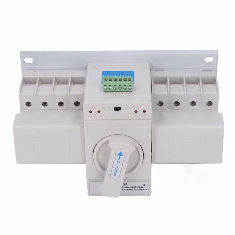 interruttore di trasferimento automatico di potenza doppio 4P ATS CB Grade Piccolo interruttore di commutazione del generatore 50Hz 60Hz 400V
