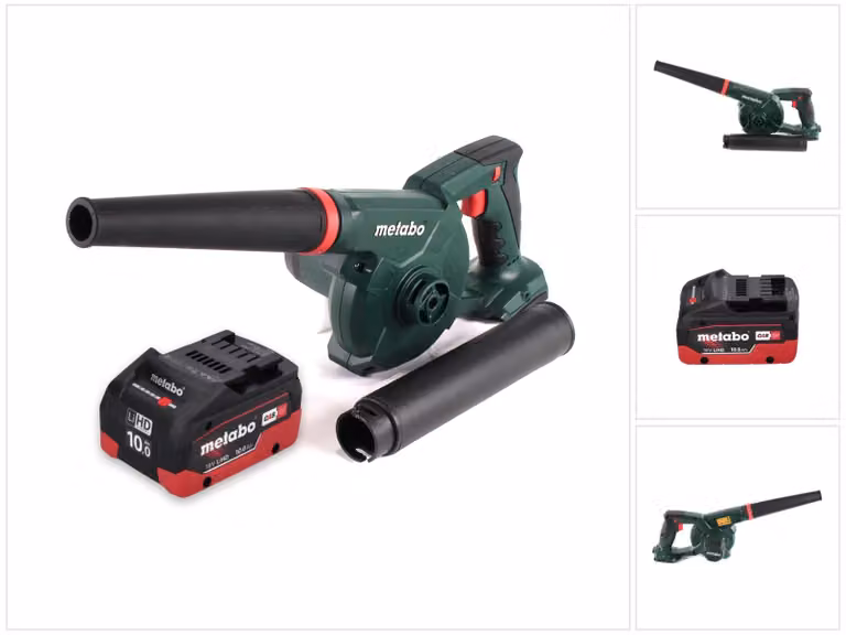 Metabo AG 18 Soffiatore a batteria 18 V + 1x batteria 10,0 Ah - senza caricabatterie