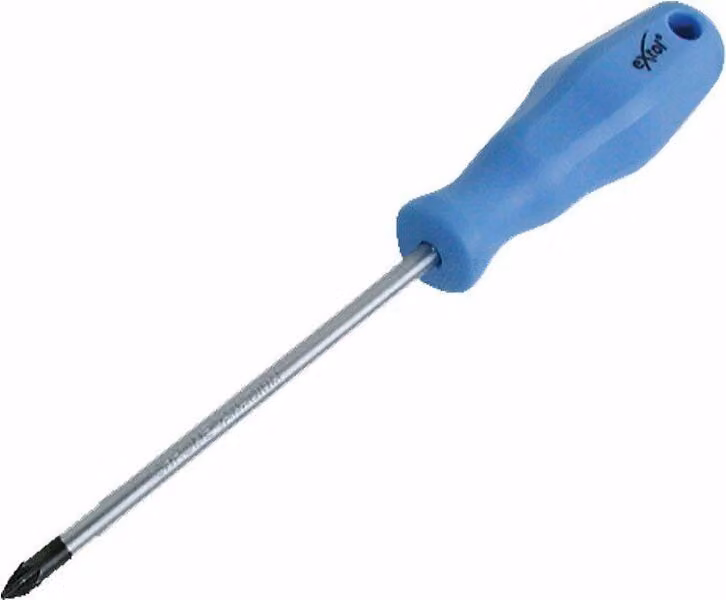 EXTOL CRAFT, cacciavite a croce ERGO, modello PZ, dimensioni 3x150mm, acciaio CrV, codice prodotto 53034