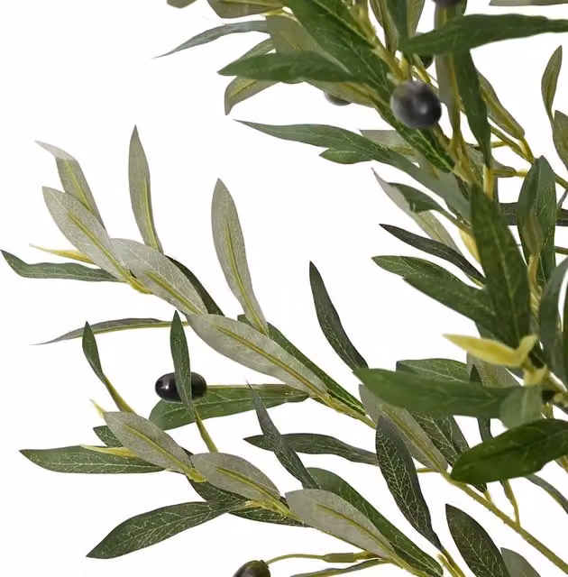 Albero Ulivo Artificiale Verde Design In con 700 Foglie, Altezza: 180 cm