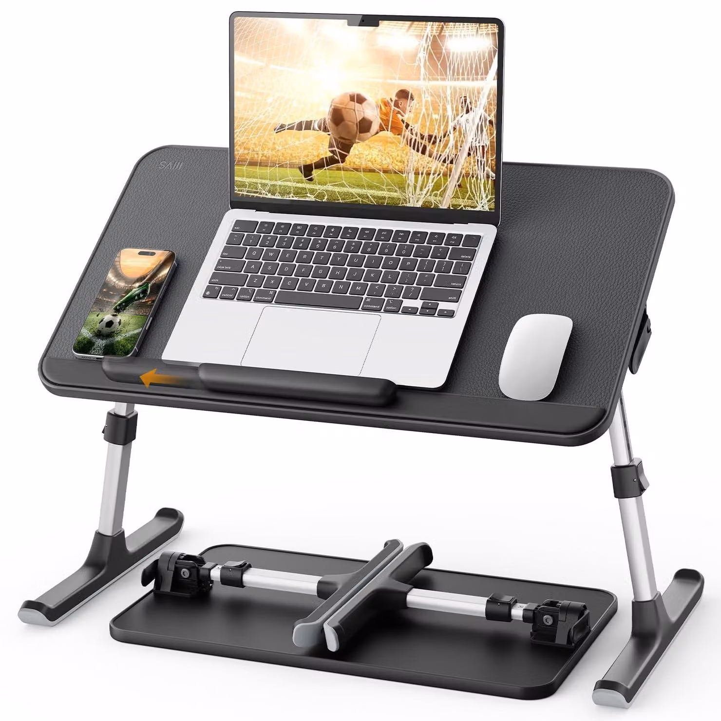 Solidchoice - Scrivania portatile con altezza e angolo regolabili