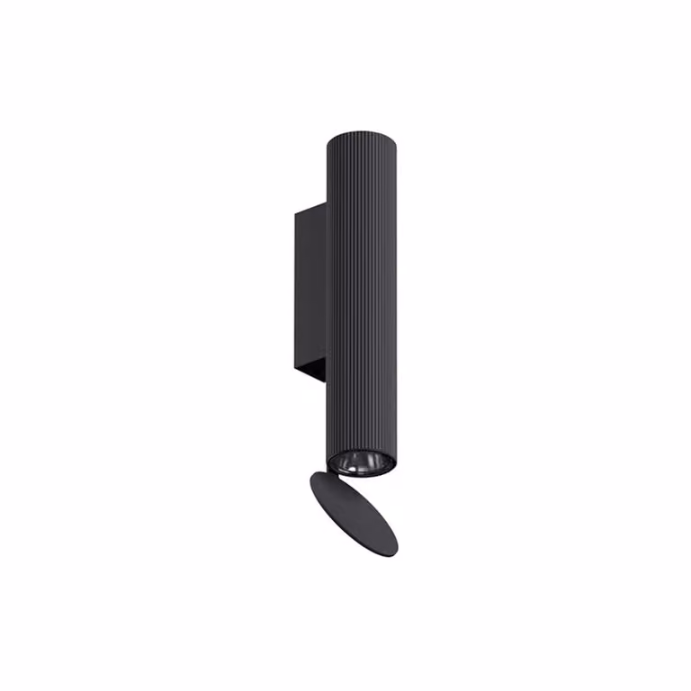 Flos - Flauta H225 Riga - Lampada da parete o soffitto - Nero
