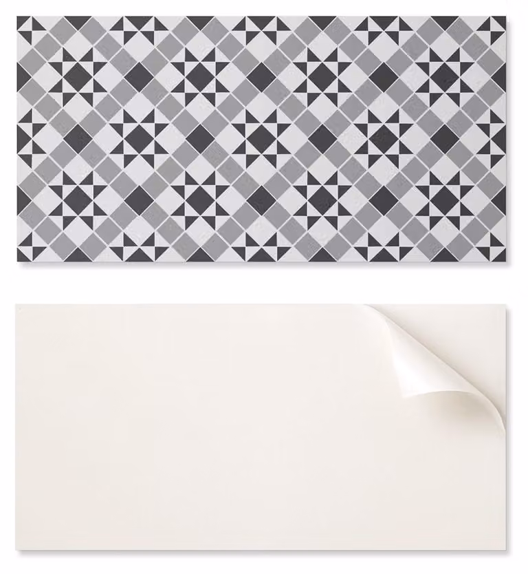 Pannello in vinile autoadesivo con motivo decorativo per il soggiorno, dimensioni 120 x 60 cm, motivo geometrico con stelle