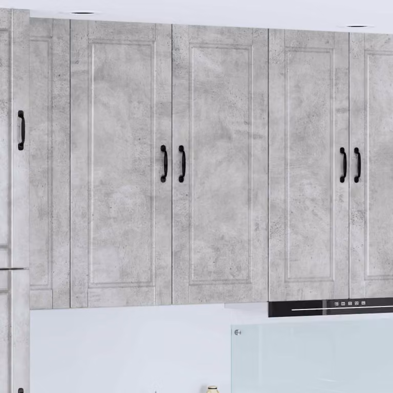Armadietto a muro moderno vidaXL PORTO Grigio, L: 40 cm, P: 31 cm, H: 100 cm