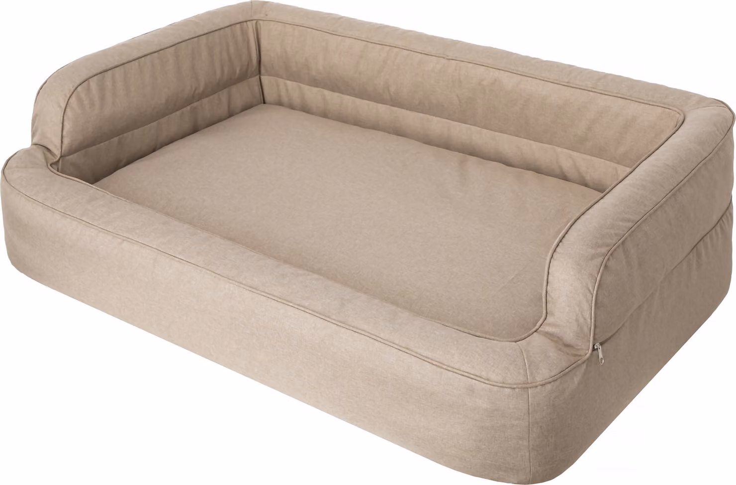Letto per cani, arredamento per animali, letto per gatti, sfoderabile, cesto per cani, cuscino per cani, lettino per cani, posti letto, divano per cani, beige, L: 78x47 cm